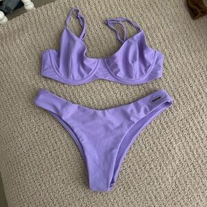 Blackbough Lavender Bikini Set